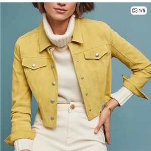 Blank NYC Yellow Jean Jacket